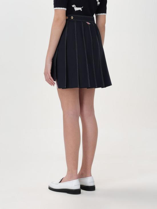 25FW 톰브라운 숏 스커트 FGC402N00473 415 Blue - THOM BROWNE