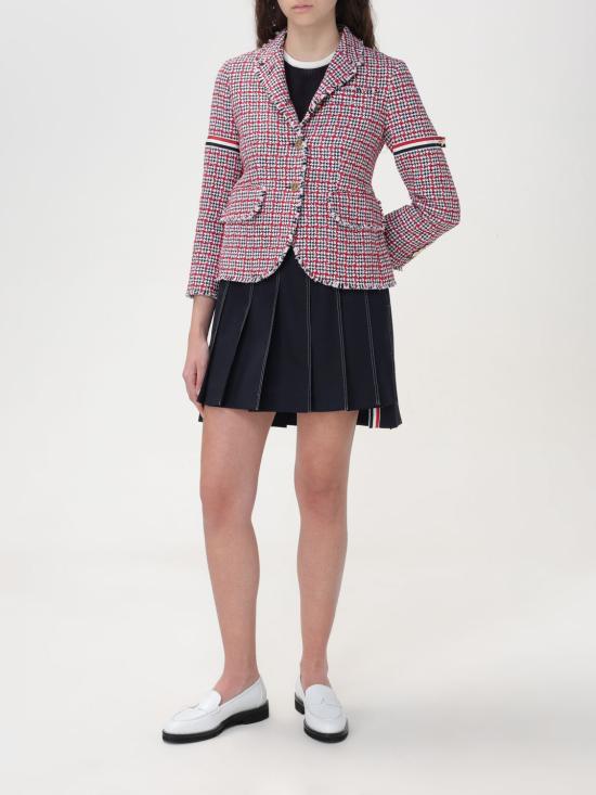 25FW 톰브라운 숏 스커트 FGC402N00473 415 Blue - THOM BROWNE