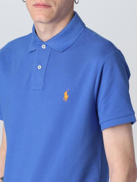 25FW 폴로 랄프로렌 폴로 티셔츠 710795080 014 Gnawed Blue - POLO RALPH LAUREN
