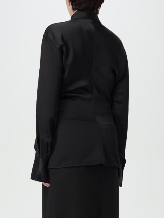 25SS 토템 셔츠 251WRT4282FB0344 001 Black - TOTEME