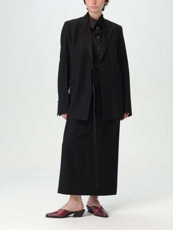 25SS 토템 셔츠 251WRT4282FB0344 001 Black - TOTEME