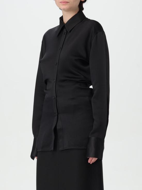 25SS 토템 셔츠 251WRT4282FB0344 001 Black - TOTEME