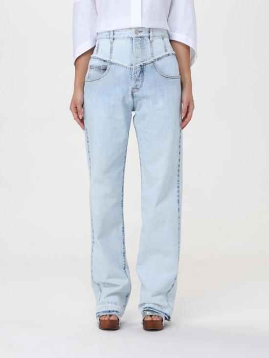 25FW 이자벨마랑 데님 팬츠 PA0209FBB1H09I 30LU Gnawed Blue