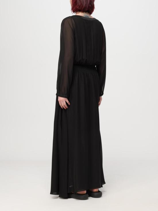  엠포리오 아르마니 롱 원피스 E3NA1DF9906 999 Black - EMPORIO ARMANI