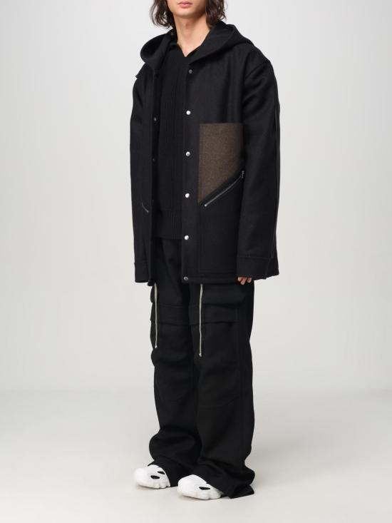 24FW 릭 오웬스 베스트 RR02D6713WHFTYR0904 09 Black - RICK OWENS