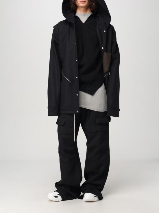 24FW 릭 오웬스 베스트 RR02D6713WHFTYR0904 09 Black - RICK OWENS