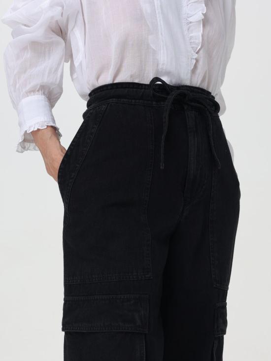 25FW 이자벨마랑에뚜왈 데님 팬츠 24PPA0278FAB1H04E 01BK Black - ISABEL MARANT ETOILE