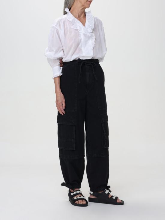 25FW 이자벨마랑에뚜왈 데님 팬츠 24PPA0278FAB1H04E 01BK Black - ISABEL MARANT ETOILE