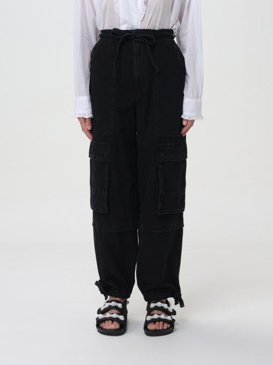 25FW 이자벨마랑에뚜왈 데님 팬츠 24PPA0278FAB1H04E 01BK Black