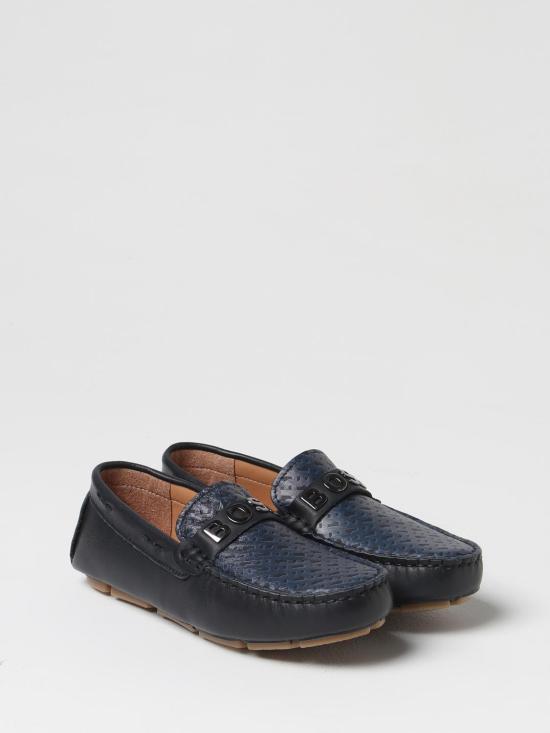 25FW [키즈] 보스 슈즈 J50852 849 Blue - BOSS