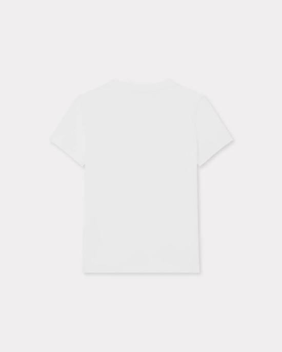 25SS 겐조 반팔 티셔츠 FF52TS1634SO 02 Blanc casse - KENZO