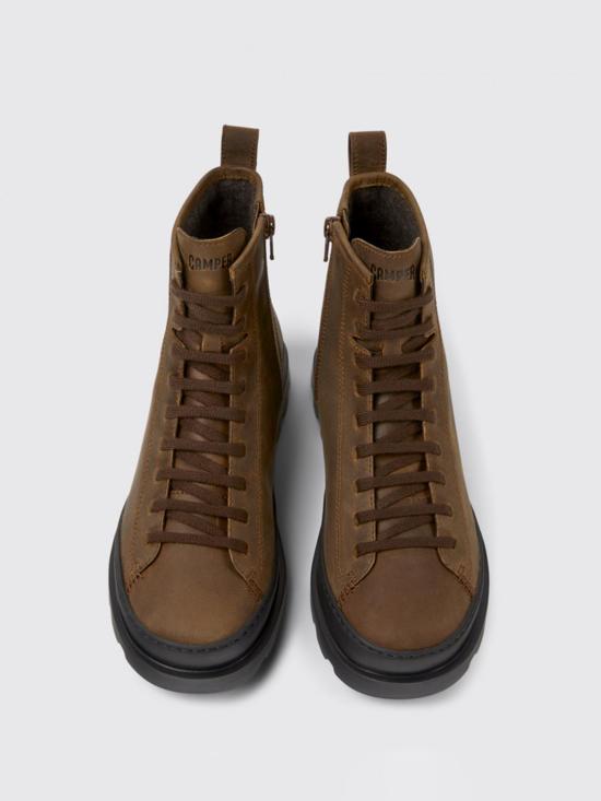  캠퍼 부츠 K400325 012 BRUTUS 0 Brown - CAMPER