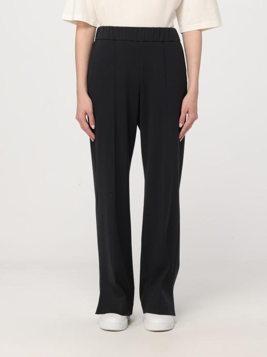 25FW 몽클레어 스트레이트 팬츠 8H00015M3988 952 Black