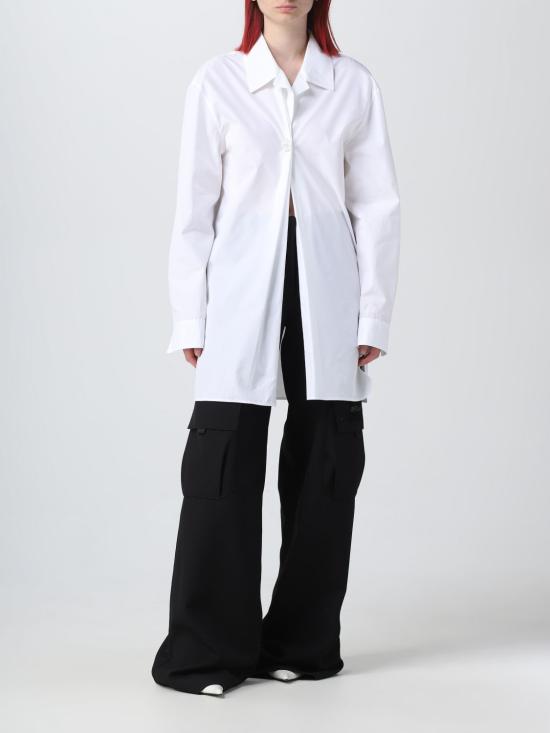 25FW 오프화이트 셔츠 OWGE002S23FAB001 0101 White - OFF WHITE