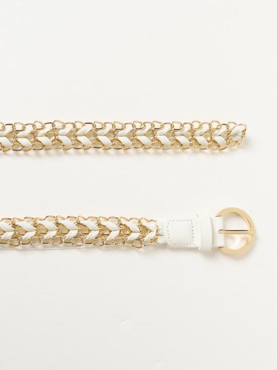  리우조 슬림 벨트 UF3139E0003 D5015 White - LIU JO