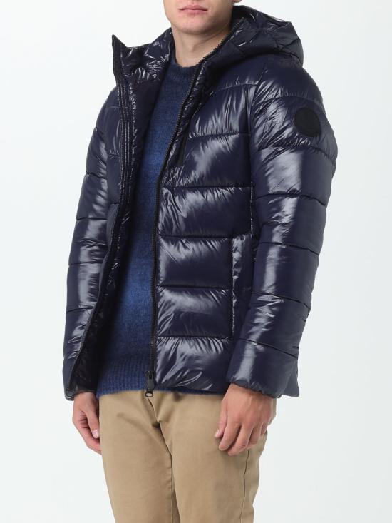  세이브더덕 숏패딩 D30816MLUCK17 90010 Blue - SAVE THE DUCK