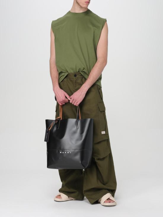 26SS 마르니 트리베카 토트백 SHMQ0037A1P5769 00N99 Black - MARNI