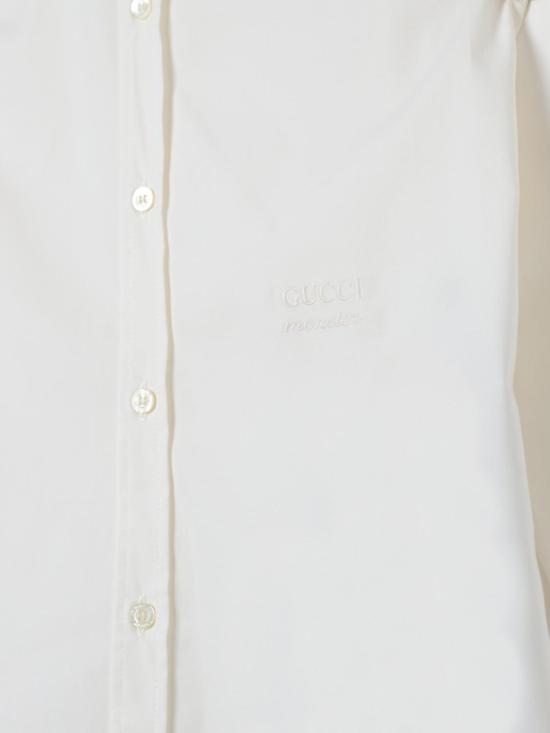 25FW [키즈] 구찌 셔츠 748984XWAYS 9072 White - GUCCI