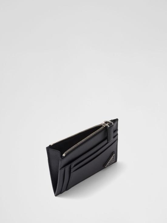 26SS 프라다 사피아노 레더 카드 홀더 2MC067QHH F0002 Black - PRADA
