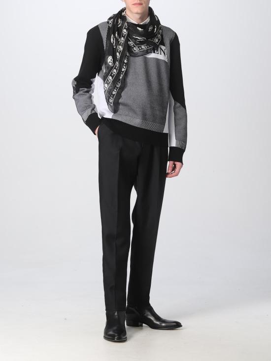 25SS 알렉산더 맥퀸 머플러/스카프 5577174Q060 1078 Black - ALEXANDER MCQUEEN