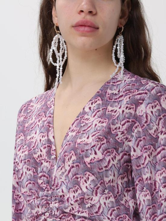 25FW 이자벨마랑 롱 원피스 RO0247FBB1J04I 86MA Plum - ISABEL MARANT