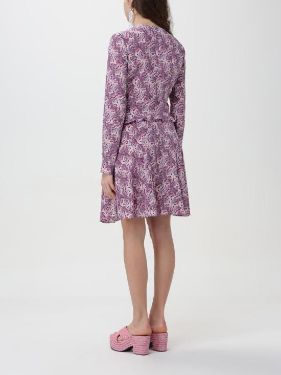 25FW 이자벨마랑 롱 원피스 RO0247FBB1J04I 86MA Plum - ISABEL MARANT