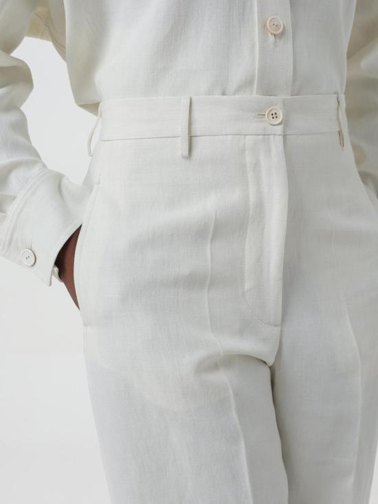  파비아나 필리피 스트레이트 팬츠 PAD264F274D630 0142 White - FABIANA FILIPPI