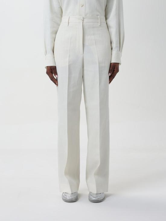  파비아나 필리피 스트레이트 팬츠 PAD264F274D630 0142 White