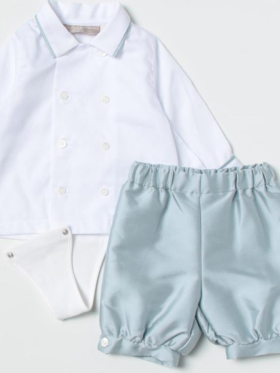 25FW [키즈] 라스투펜데리아 오버롤 CCCT21 S66 S66 White 1 - LA STUPENDERIA