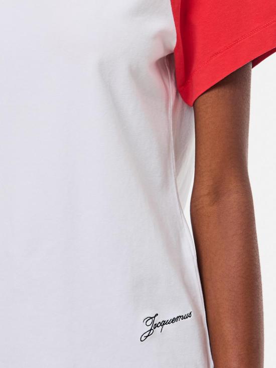 25SS 자크뮈스 반팔 티셔츠 251JS2052031 040 White - JACQUEMUS