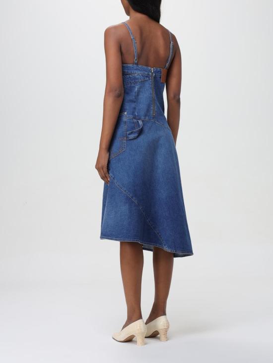 24SS JW앤더슨 미디 원피스 DD0009PG1499 804 Denim - JW ANDERSON