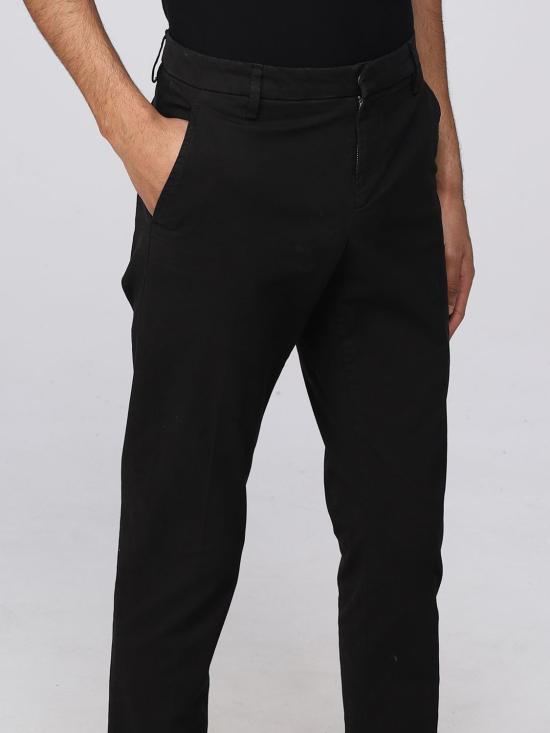 25FW 돈답 스트레이트 팬츠 UP235GSE046UPTD 999 Black - DONDUP