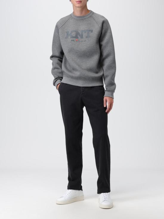  키톤 스트레이트 팬츠 UPLACJ0210C 17 Black - KITON