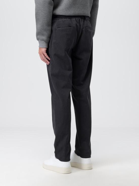  키톤 스트레이트 팬츠 UPLACJ0210C 17 Black - KITON