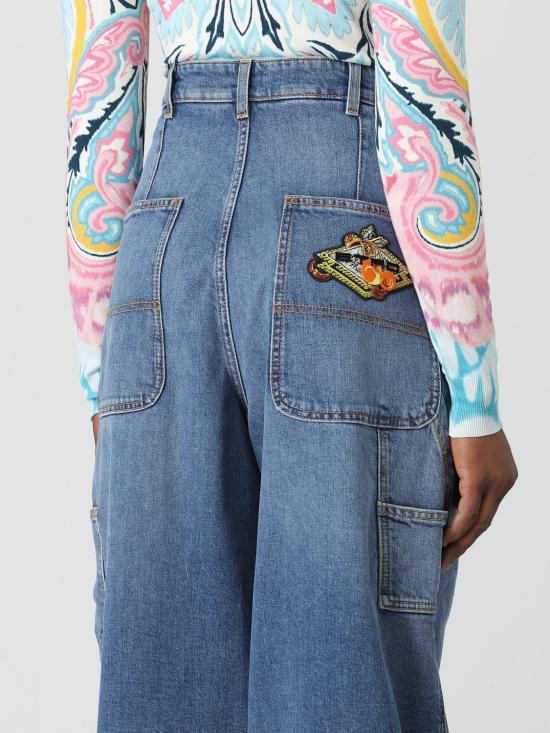  에트로 데님 팬츠 125159376 200 Yellow - ETRO