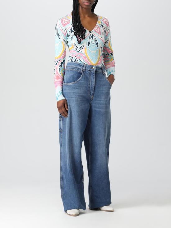  에트로 데님 팬츠 125159376 200 Yellow - ETRO