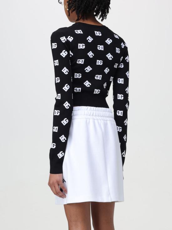 25SS 돌체앤가바나 스웨터 FXI12TJAIK3 N0004 Black - DOLCE & GABBANA