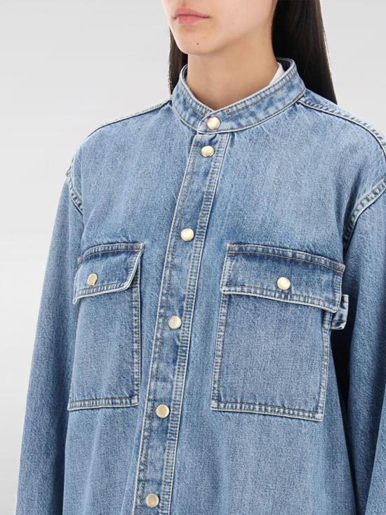 24FW 보테가베네타 셔츠 793545V42W0 4715 Denim - BOTTEGA VENETA