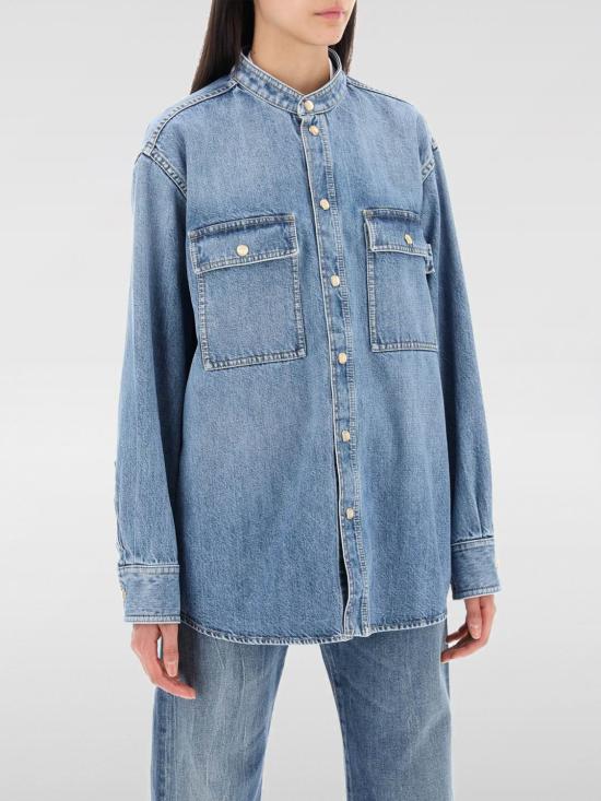 24FW 보테가베네타 셔츠 793545V42W0 4715 Denim