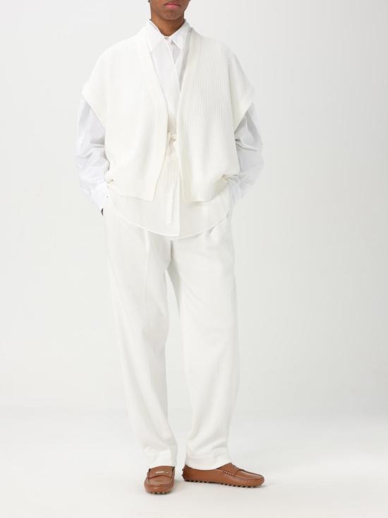 25SS 브루넬로 쿠치넬리 가디건 M19257716 C2723 White - BRUNELLO CUCINELLI