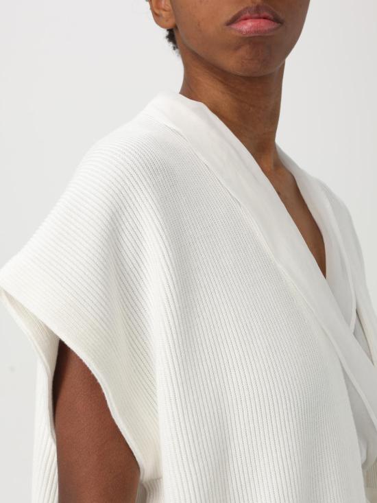 25SS 브루넬로 쿠치넬리 가디건 M19257716 C2723 White - BRUNELLO CUCINELLI