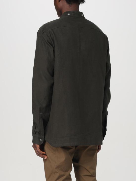 24FW 릭 오웬스 긴팔 셔츠 RU02D6287FL 75 Green - RICK OWENS