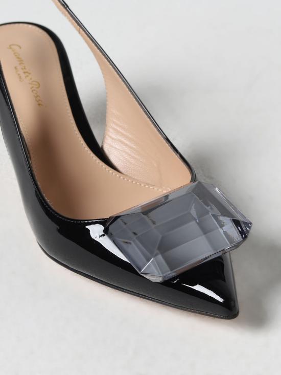 25FW 지안비토로시 뮬/슬리퍼 G9542855RICVER NERO Black - GIANVITO ROSSI