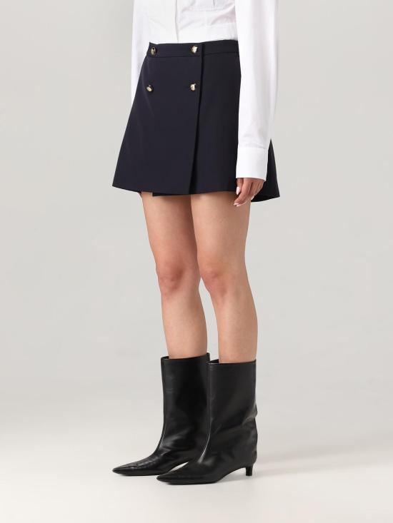 25FW 알렉산더 맥퀸 숏 스커트 752499QJACF 4100 Blue - ALEXANDER MCQUEEN