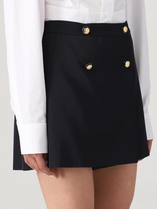 25FW 알렉산더 맥퀸 숏 스커트 752499QJACF 4100 Blue - ALEXANDER MCQUEEN