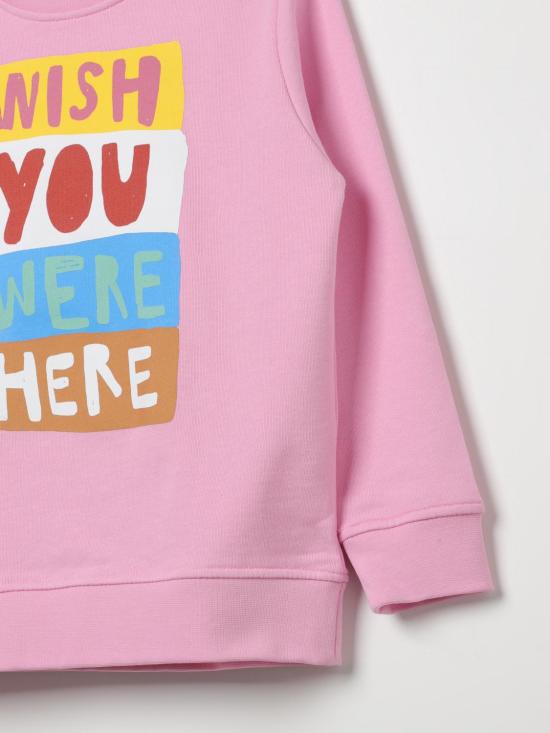  [키즈] 스텔라 맥카트니 풀오버 TU4B30Z0499 500 Pink - STELLA MCCARTNEY