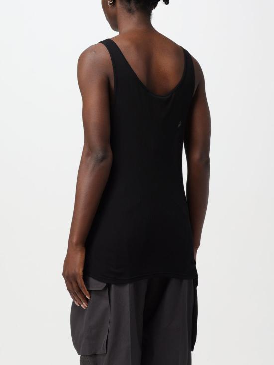  생로랑 민소매 티셔츠 504959YB2OZ 1000 Black - SAINT LAURENT