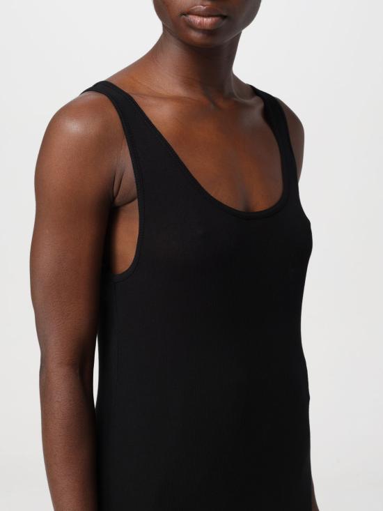  생로랑 민소매 티셔츠 504959YB2OZ 1000 Black - SAINT LAURENT