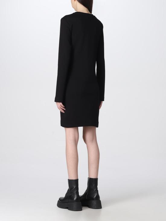  모스키노 롱 원피스 W5C0003M4055 C74 Black - MOSCHINO