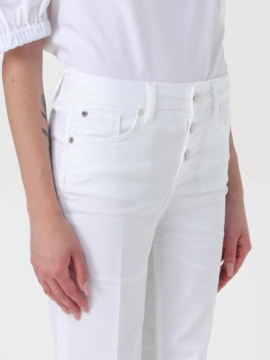  리우조 스트레이트 팬츠 MA4292T7144 11111 White - LIU JO